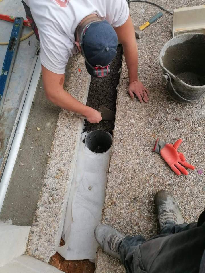 Drainage français Saint-Pierre-la-Garenne