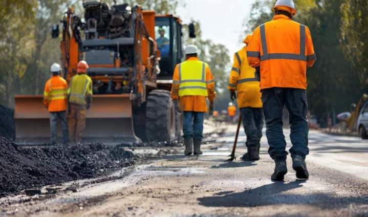 Travaux publics à Vernon