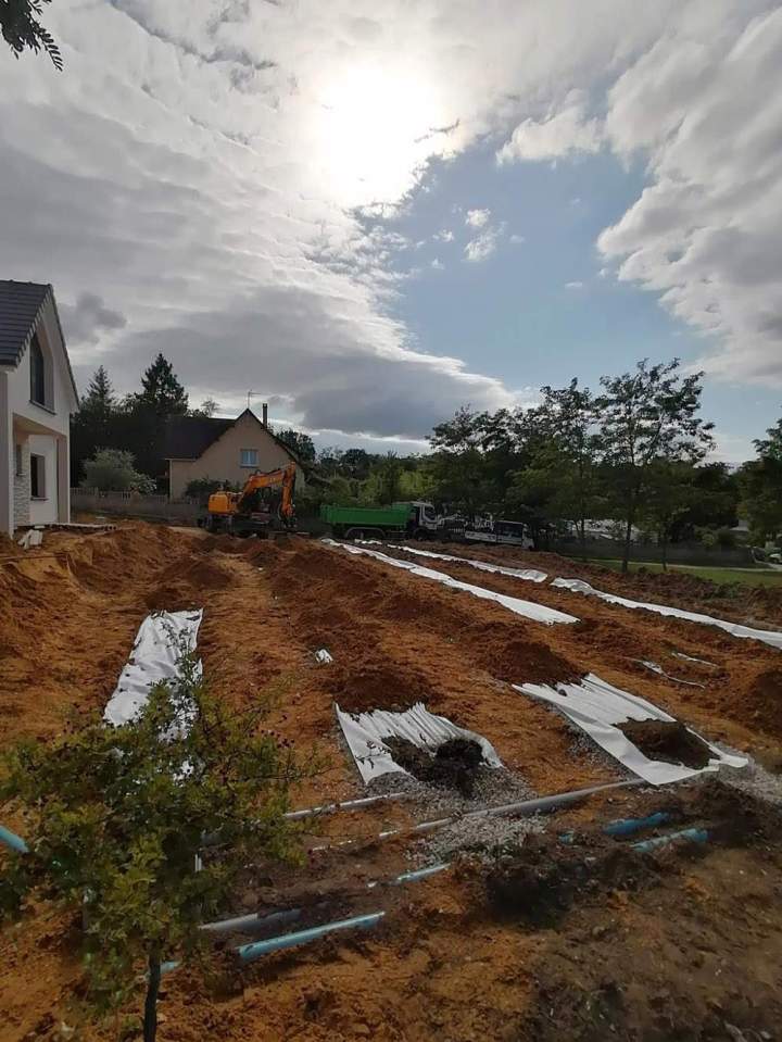 Raccordement au réseau d'eaux usées public Saint-Pierre-la-Garenne