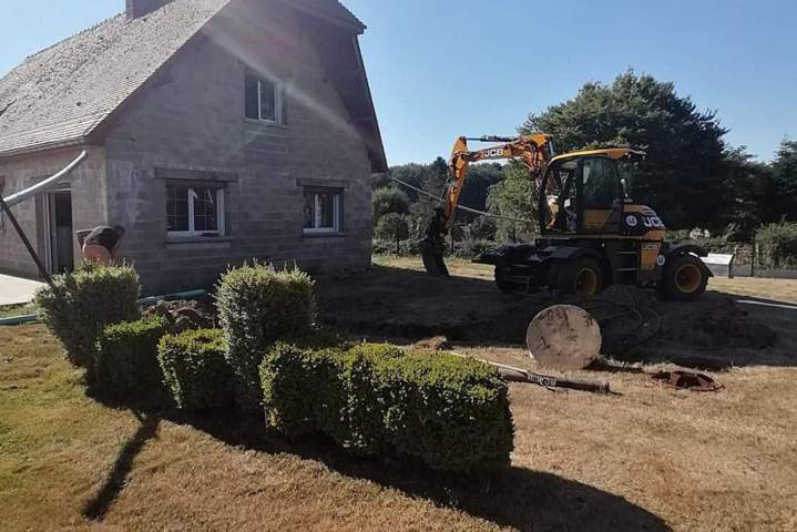 Préparation de terrain Saint-Pierre-la-Garenne